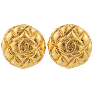 CHANEL Gold Earrings